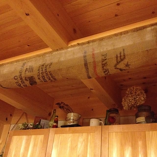 Kitchen,蛍光灯カバー,ダイソー Asakaの部屋