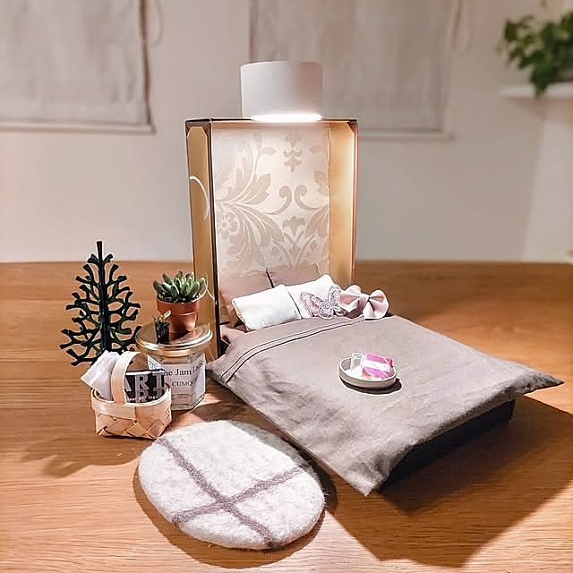 ハンドメイド,いつもいいねやコメありがとうございます♡,ゆっくり訪問させていただいてます♪,リカ活,SDGsの小さな取り組み,ときめきアイテム,Ha♡ndmade LiccA,Bedroom,ホテルライク,ディスプレイ,ブラウン×ピンク,chachamamaちゃんバースデー,Happy Birthday♡ .Haの部屋