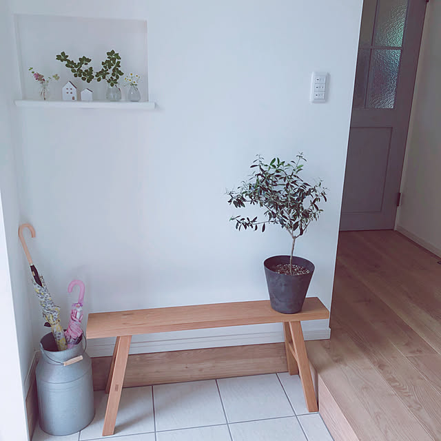 傘の置き場所,植物のある暮らし,こどもと暮らす,インスタ→otamaotama123,2020.6月,Entrance otamaの部屋