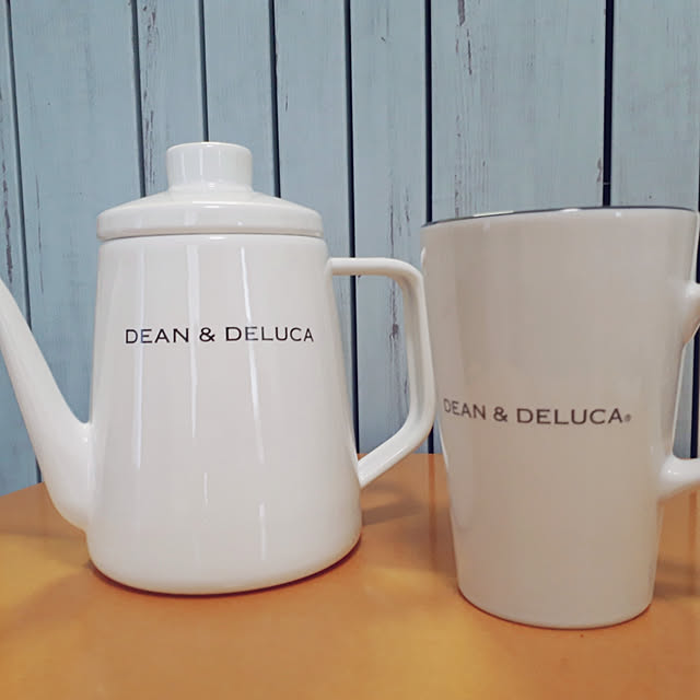 Kitchen,RoomClipアンケート,DEAN＆DELUCA,ホーローケトル,マグカップ yasupiの部屋