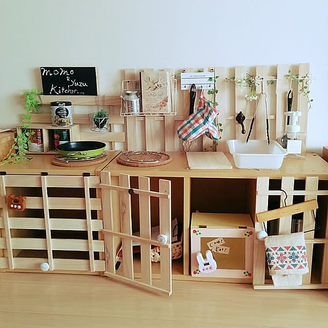 Lounge,おままごと キッチン,セリア,100均,ハンドメイド,手作り,ままごとキッチン mkyz829の部屋