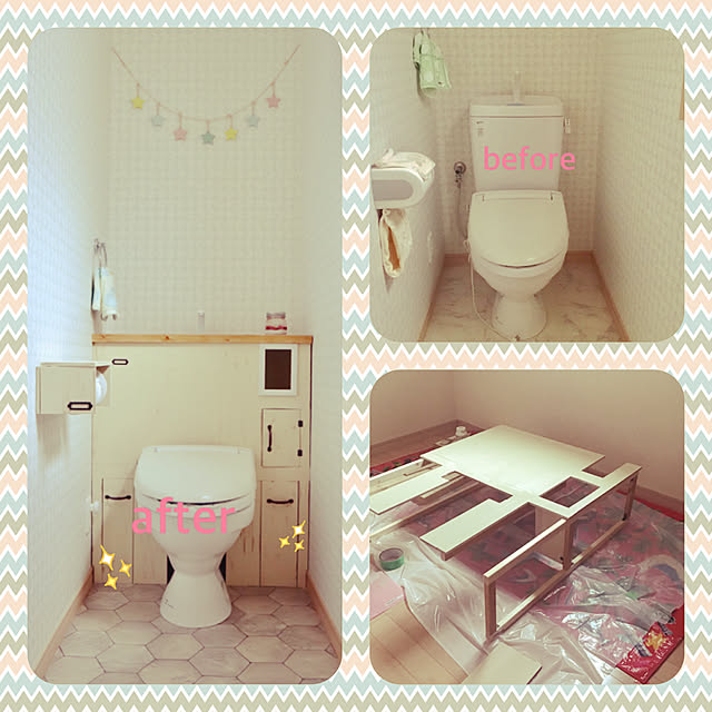 ナチュラル,雑貨,DIY,カフェ風,セリア,salut!,Bathroom natsumiの部屋