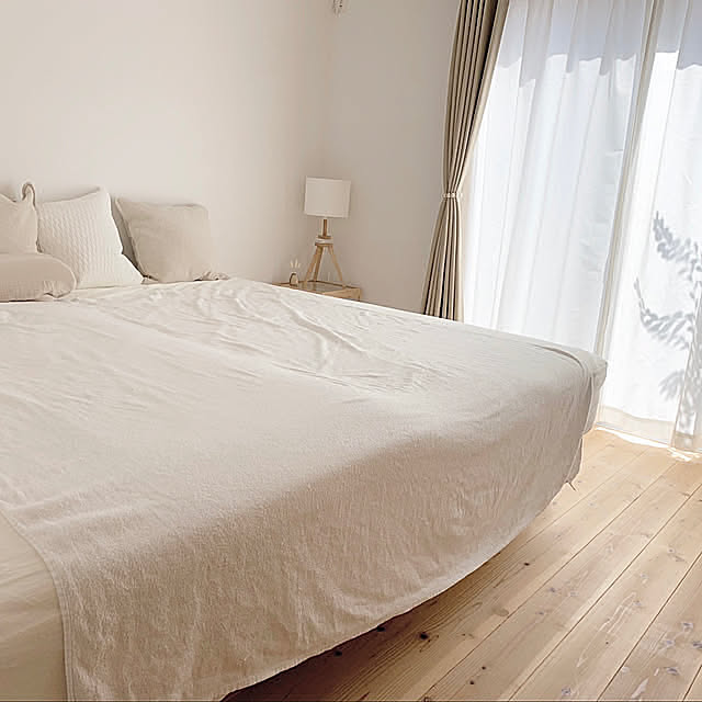 Bedroom,ベッドルーム,建売,建売住宅,北欧雑貨のある暮らし,IKEA miko0503の部屋