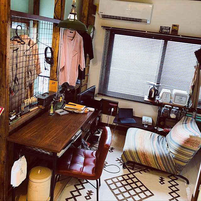 「14m2。演奏家が見つけた集中できる箱。DIYでメリハリと快適さを。」 by St.さん