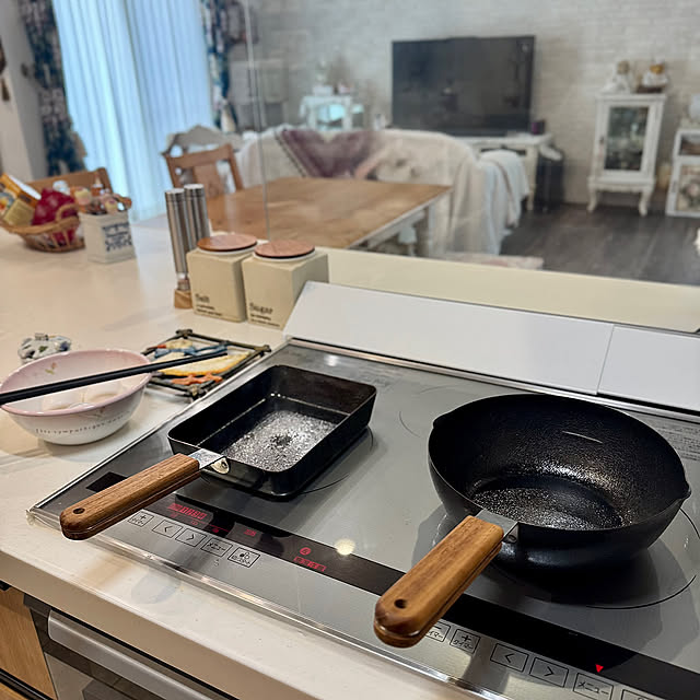 ambai,キッチン用品,調理器具,鉄フライパン,ナチュラル,カフェ風,南欧風,プロヴァンス風 Hatsuneの部屋