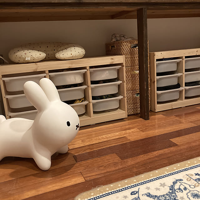子供衣類収納,トロファスト,IKEA,My Shelf ankomunchomeの部屋