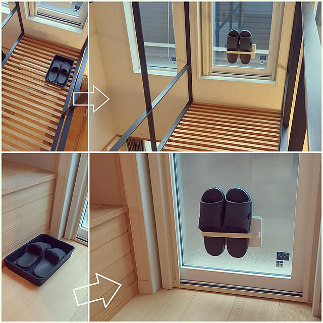 Kitchen,tower沼にはまってしまった,みなさんいつもありがとうございます♪,サンダルの置き場,すっきり！,もみの木の家,towerシリーズが好き♡,サンダル 収納,tower Taku38の部屋