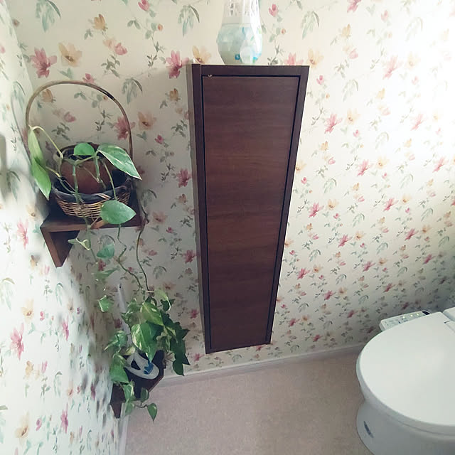 Bathroom,壁掛け,フロート家具,掃除しやすい家,床にものを置かない takayの部屋