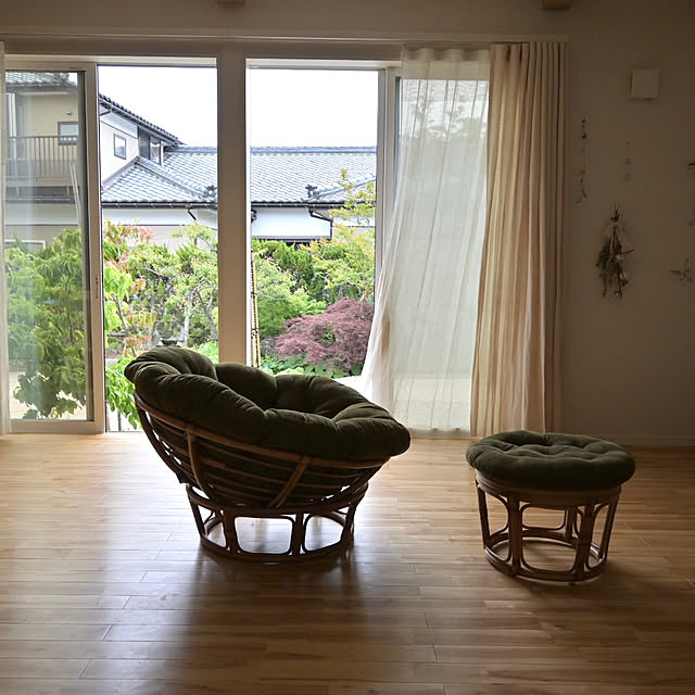 Lounge,WICKEREASYCHAIR,かっこいい家具,インテリア,1人掛けソファ,木の家,二世帯住宅,シンプルインテリア,丁寧な暮らし,丁寧に暮らしたい,好きな風景,心地よい暮らし,和モダンインテリア rinoouchiの部屋
