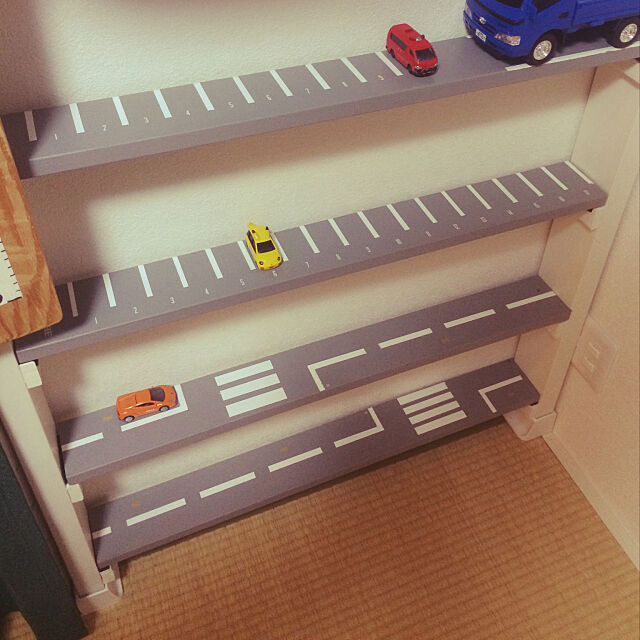 My Shelf,トミカ収納,DIY,トミカ収納&ディスプレイ,トミカ収納棚,トミカ棚DIY fkbassの部屋