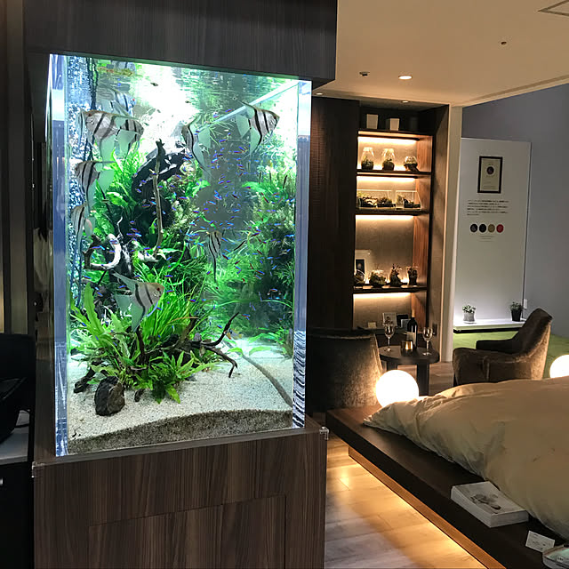 Livmore,パナソニック,Panasonic,イベント参加,パナソニックセンター大阪,アクアリウム,ホテルライク,寝室,ベッド yumiの部屋