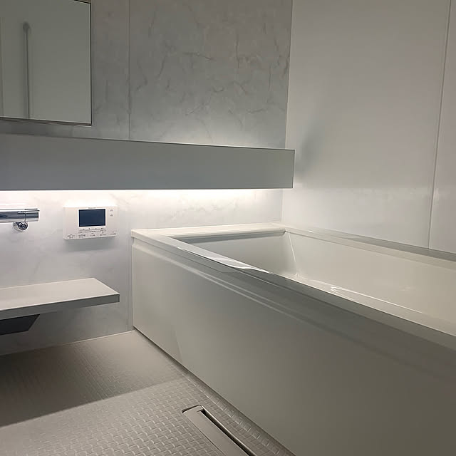 Bathroom,シンプル,積水ホームテクノ,間接照明,シンプルナチュラル,積水ハウス,マイホーム記録,積水ハウスシャーウッド chimagoroの部屋