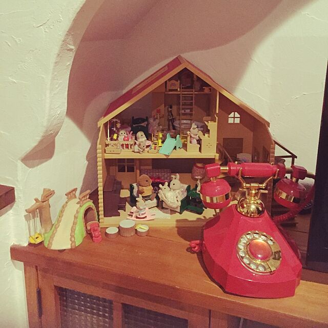 My Shelf,宝物♡,思い出の物,レトロ,シルバニア,ナチュラル boomamaの部屋