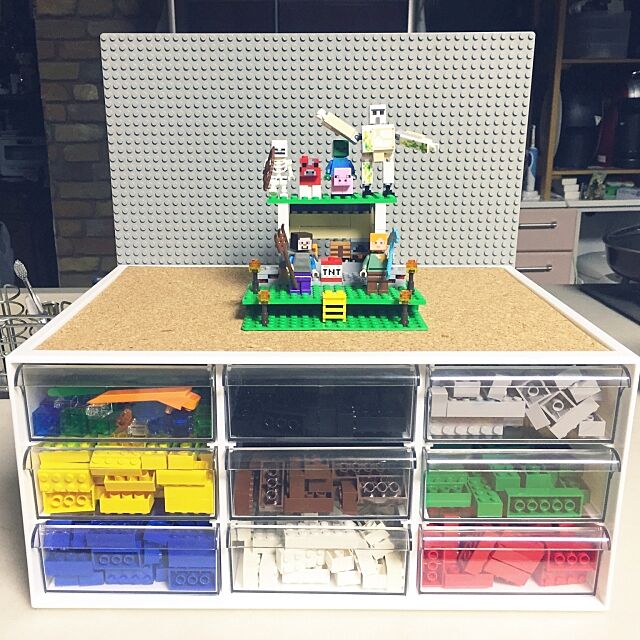 子どもウキウキ ママラクラク ぜひマネしたいレゴ収納術 Roomclip Mag 暮らしとインテリアのwebマガジン