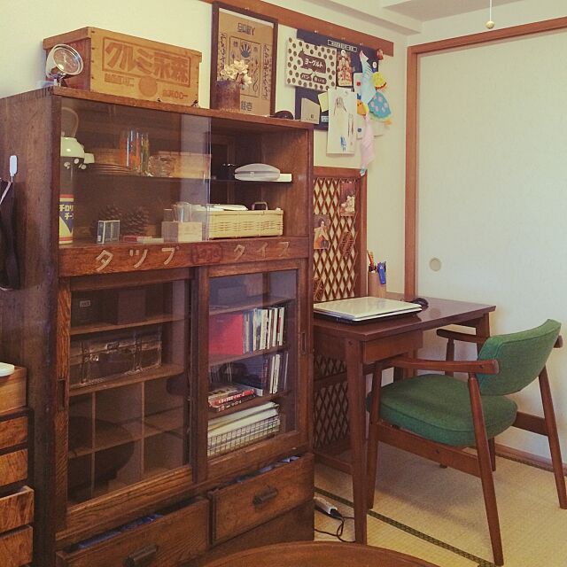 My Shelf,昭和レトロ,和室,古道具,和箪笥,和家具,賃貸 ayaka.tの部屋