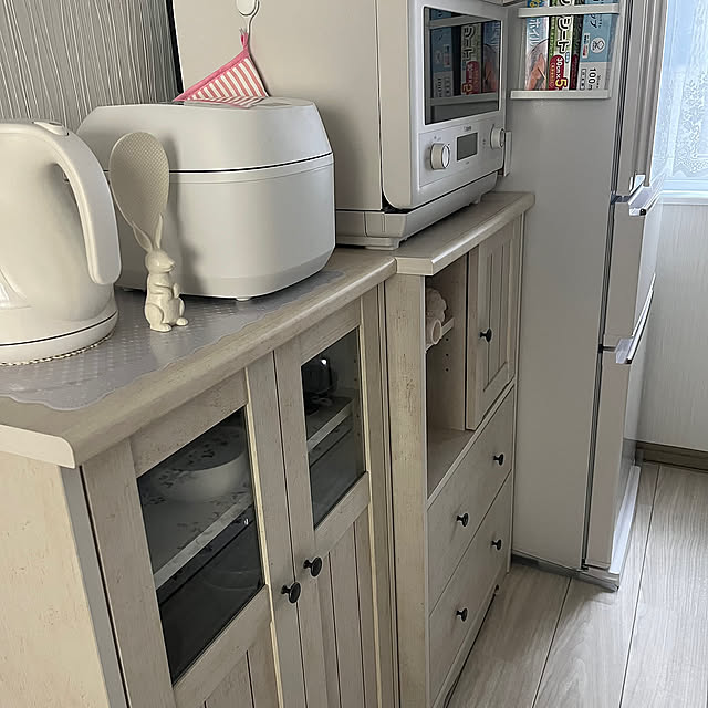 ニトリ,一人暮らし,食器棚,Kitchen marumaruの部屋