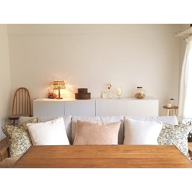 Lounge,リビング,リビング収納棚,IKEA ベストー,ソファーダイニング,スタンプラリー参加 totonatuloveの部屋