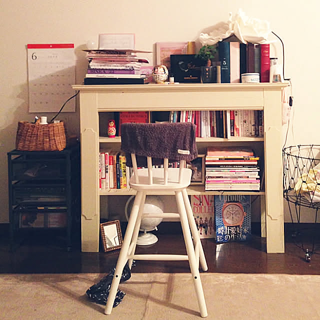 本棚,マントルピース,My Shelf kubomiの部屋