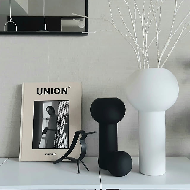 My Shelf,シンプル,白黒,モノトーン,ホワイトインテリア,cooeedesign,UNION #17,Union,北欧インテリア pandaの部屋
