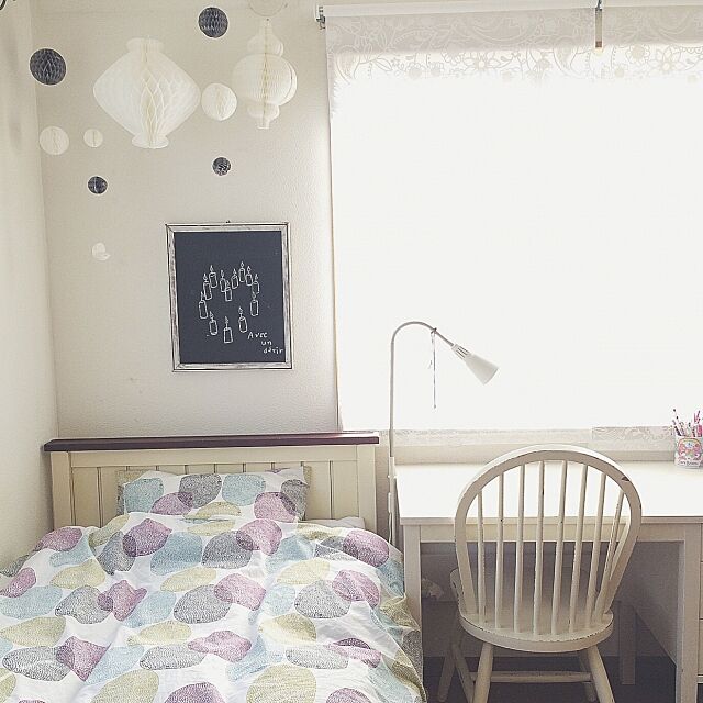 Bedroom,momo natural,IKEA,子供部屋 asamiの部屋