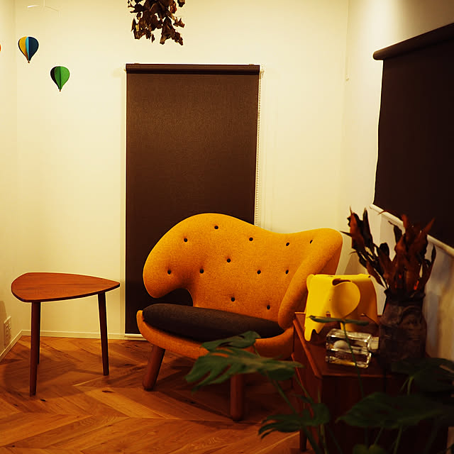 Lounge,ペリカンチェア,フィンユール,Finn Juhl,ハウスオブフィンユール,クヴァドラ,HOUSE OF FINN JUHL,Kvadrat,北欧,イクタ,ヘリンボーン,吹き抜け,one collection,イームズエレファント,化粧梁,ドライフラワー,グレビレアゴールド,ヴィンテージ,パントン,ブロックランプ,フレンステッドモビール,ワンコレクション,小上がり,ユーカリドライ chandong777の部屋