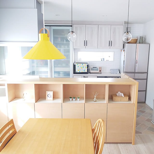 Kitchen,ルームフレグランス,サワデー,Sawaday,インテリアフレグランス,スティック芳香剤,北欧ナチュラル,シンプルナチュラル,ディフューザー,香りのある暮らし,ナチュラル,ペンダントライト,クラスカ,黄色も好き,リシェルSI,アトリエランプ,イエロー honobono.の部屋