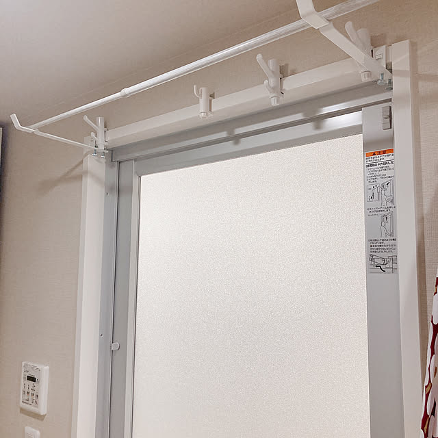 Bathroom,室内干し,北欧ナチュラル,towerシリーズ,RoomClipショッピング,おうち見直し企画,マンションインテリア miffyの部屋