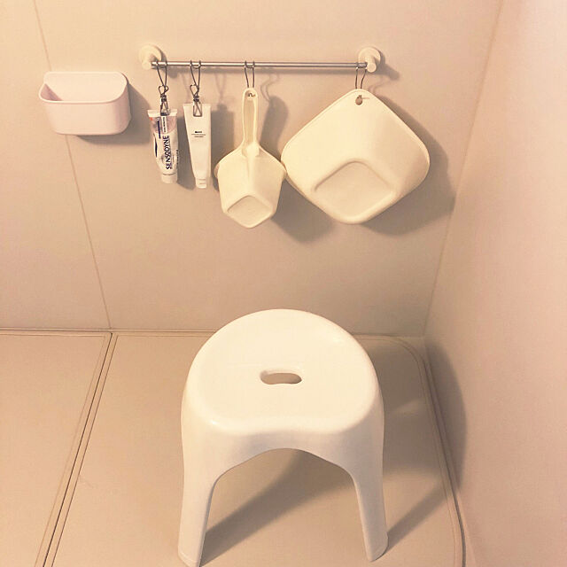 Bathroom,ニトリさんのバスチェア,モノ集め,バスチェア,2月,2018 suzyの部屋