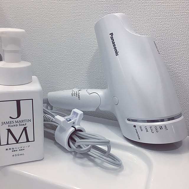 ドライヤー,コードクリップ,ダイソー,コメントお気遣いなく♡,シンプルが好き,Bathroom yuminnieの部屋