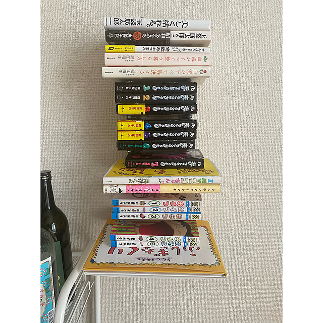 Lounge,浮いてる本棚,本収納,IKEA,ワンルーム,一人暮らし,シンプル,1R,狭い,ワンルーム 狭い,ワンルーム 6畳,1R 一人暮らし kanaの部屋