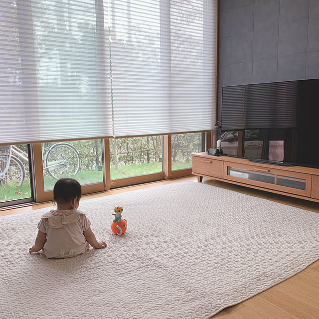 イブル,秋色インテリア,シンプル,建売住宅,子どもと暮らす,赤ちゃんのいる暮らし,生活しやすい家,掃除しやすい家,ナチュラルインテリア shiranuiの部屋