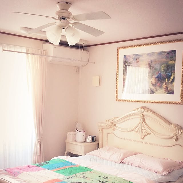 Bedroom,朝日,スカーフ,美女と野獣 emiの部屋