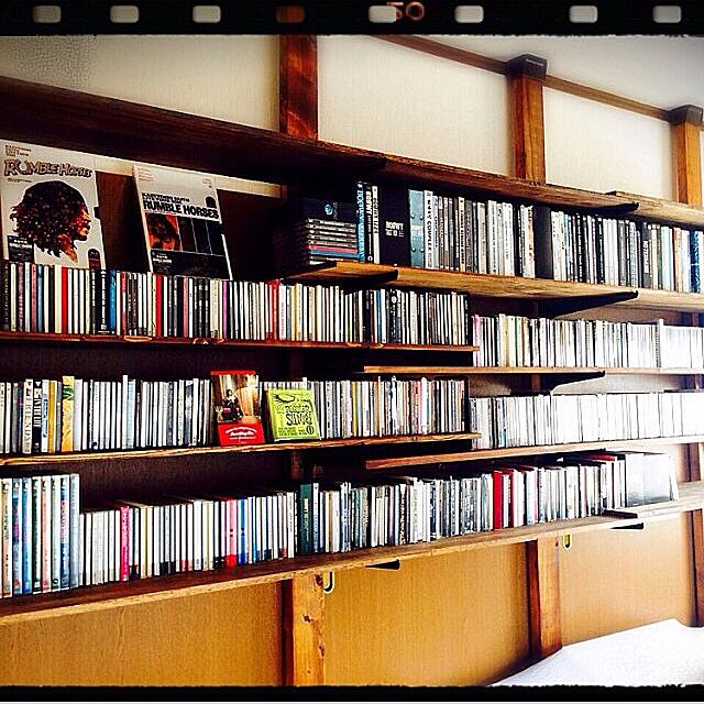 On Walls,ディアウォール,男前,DIY,CD DVD 収納 an6047198の部屋