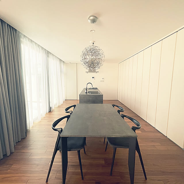 ガゲナウ 食洗機,ベトングレー,kitchenhouse,キッチンハウス,ミニマムに憧れて,モダン,モノトーン,中庭のある家,レイモンド,照明,中庭の見えるキッチン,Kitchen natsu72の部屋