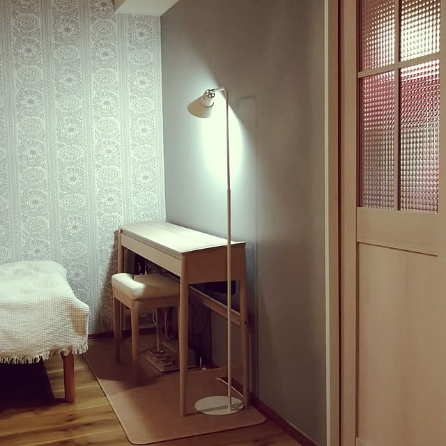 Bedroom,こどもと暮らす,大人部屋,ピアノ,北欧 champetreの部屋