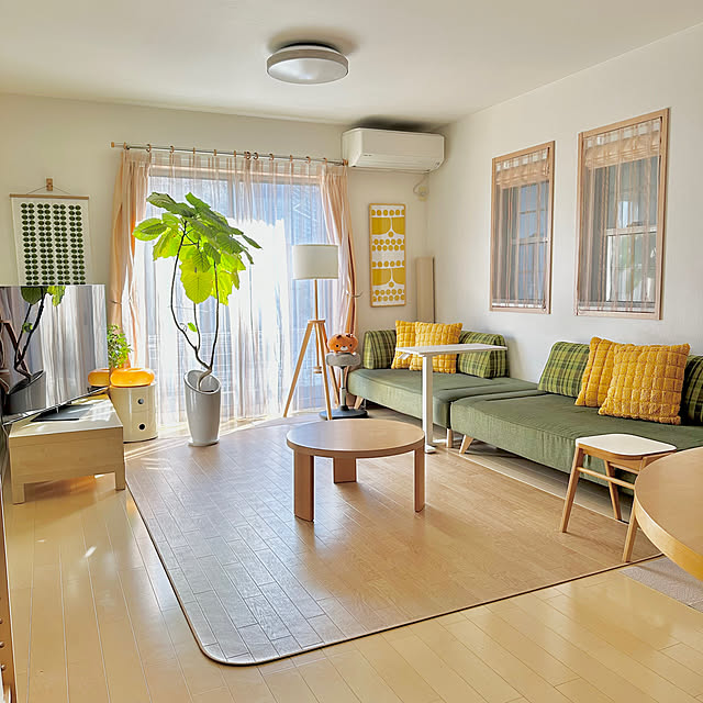 Lounge,ヴァルムブリクスト,varmblixt,IKEA 照明,IKEA,ソファ,リビング,ナチュラルインテリア,カフェ風インテリア,北欧ナチュラル miyuの部屋