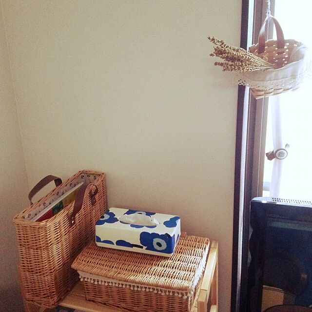 My Shelf,かご収納,ペーパーナプキン,マリメッコ,デコパージュ mikimamaの部屋