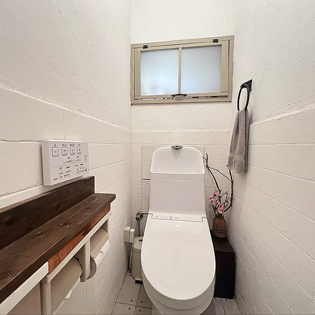 Bathroom,トイレのインテリア,ニトリのゴミ箱,Standard Products,春 rookuの部屋