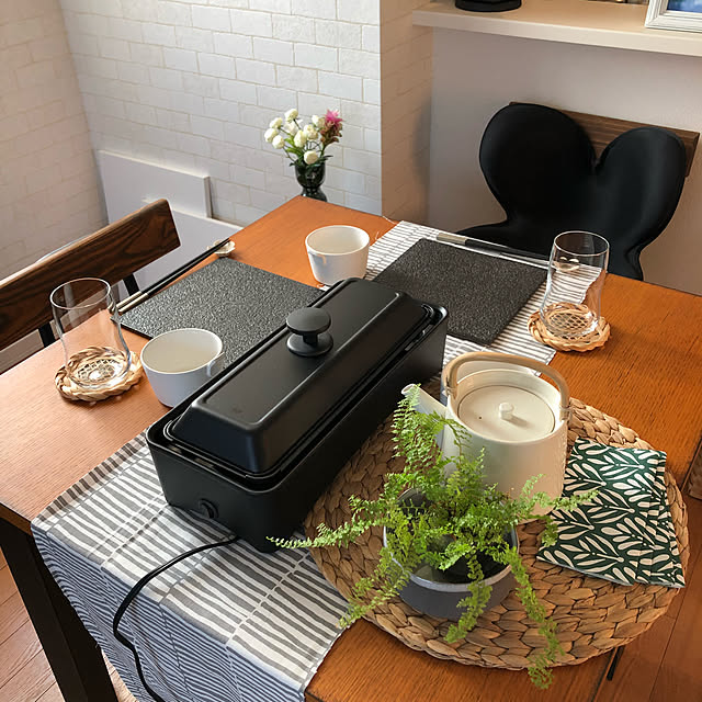 山善,くらしのeショップモニター,スリムホットプレート Rororiの部屋