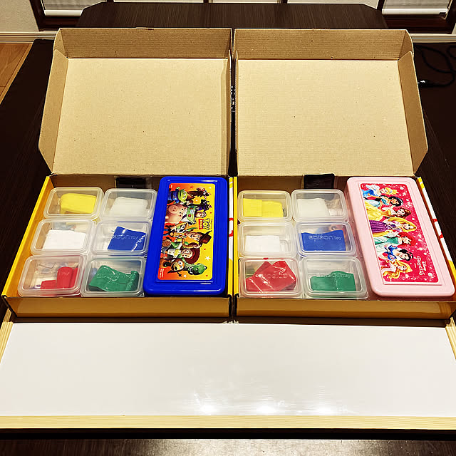 シリコン粘土,ねんどケース,ねんど遊び,カインズ,こどものいる暮らし,ダイソー,Lounge Komekoの部屋