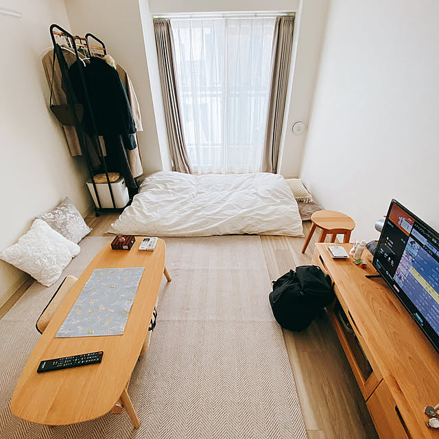 24m2。気がついたとき、欲しいものに手が届く北欧風の部屋 24m2。気がついたとき、欲しいものに手が届く北欧風の部屋