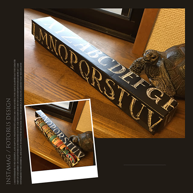 My Desk,亀さんと撮りました,ダイソー,ラップの空き箱利用,DIY初心者,マステ収納 yukaringoooの部屋