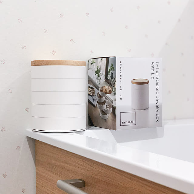 トスカ,山崎実業,アクセサリー収納,こどもと暮らす,RoomClipショッピング,Bathroom momo.ie_RCの部屋
