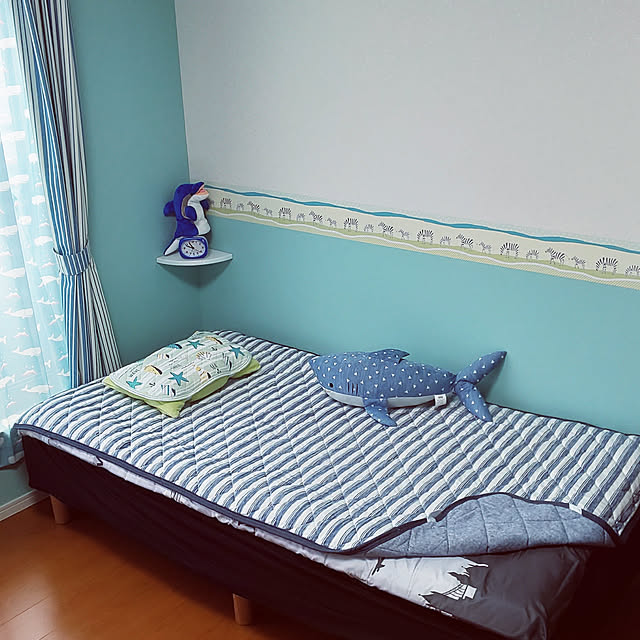 Bedroom,ひんやりグッズ,小学生男子の部屋,ニトリNクール寝具 uki-uki77の部屋