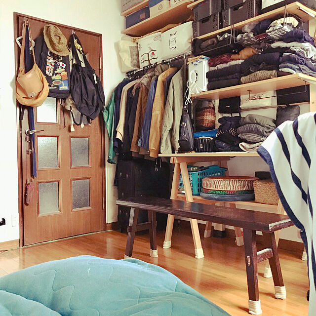 My Shelf,一人暮らし,狭い部屋,見せる収納,6畳1K,DIY,男前,シンプルライフ,ディアウォール saの部屋