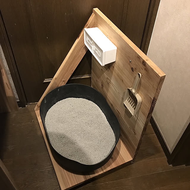 Bathroom,ねこ,猫,ニトリ,セリア,猫トイレ,Amazon,ダイソー,IKEA,洗面台,DIY tommysobacの部屋