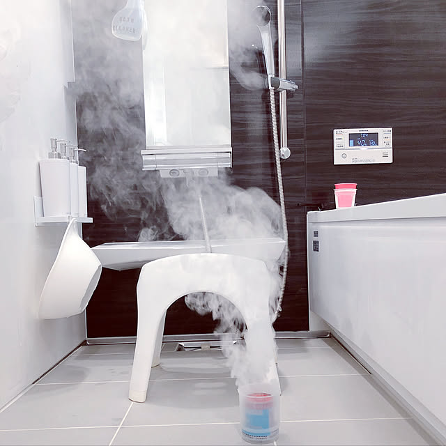 Bathroom,お風呂,バスルーム,掃除,良い匂い,防カビ剤,初使用,らくハピ,ローズの香り良い,塩素不使用で安心,初めてでも簡単セット,おもちゃもそのまま noonの部屋