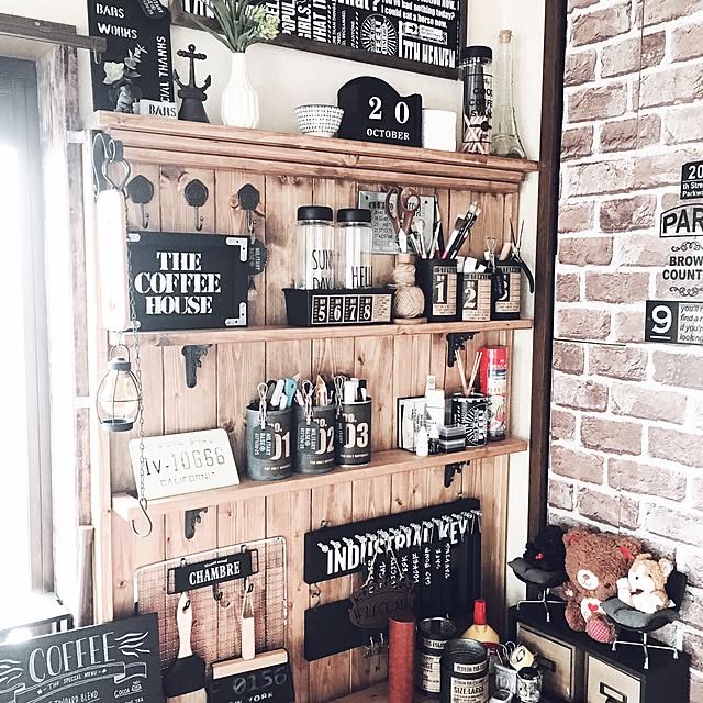 My Desk,男前風,男前雑貨,Instagram→@maacoo63,DIY,RC大阪支部,BARSWORKS/MAACOO,リメイク,アマチュアデザイナー,黒板風ボード,男前,男前インテリア,男前テイスト,インダストリアル,ラベル作成 maacoの部屋