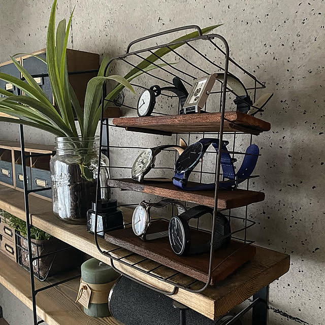 収納棚,100均,DIY,セリア,簡単DIY,男前インテリア,100均DIY,My Shelf arch.to.meetの部屋