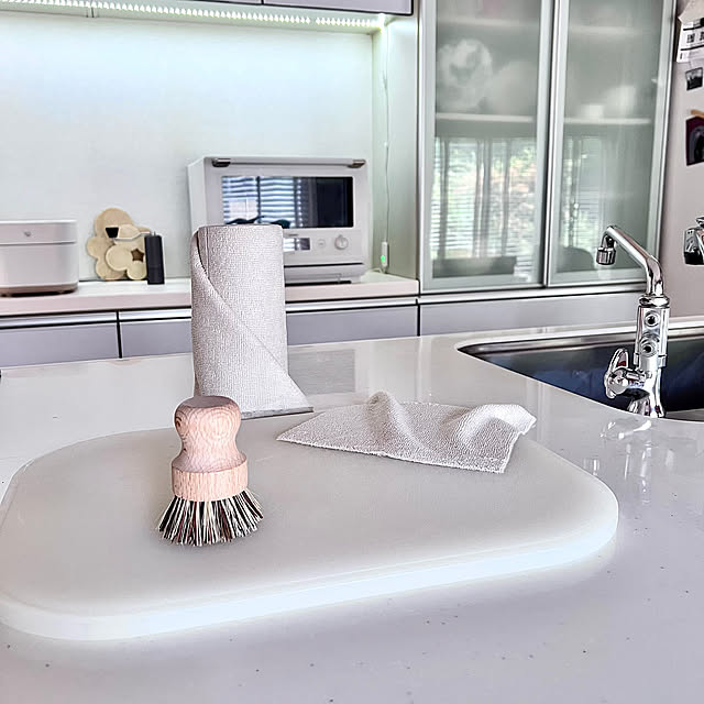 Kitchen,掃除道具,掃除,3COINS,リピート買いアイテム,カフェ風,ホワイトインテリア,北欧インテリア,海外風インテリア,消耗品 mamyuの部屋